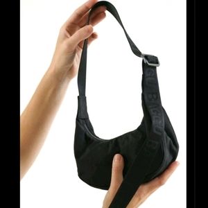 Baggu Mini Crescent Bag Black